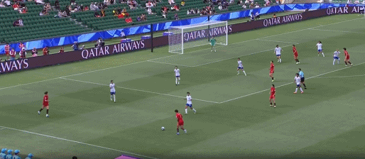 中国女足14决赛0-0战平中国台北，加时赛决胜负