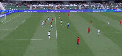 中国女足14决赛0-0战平中国台北，加时赛决胜负