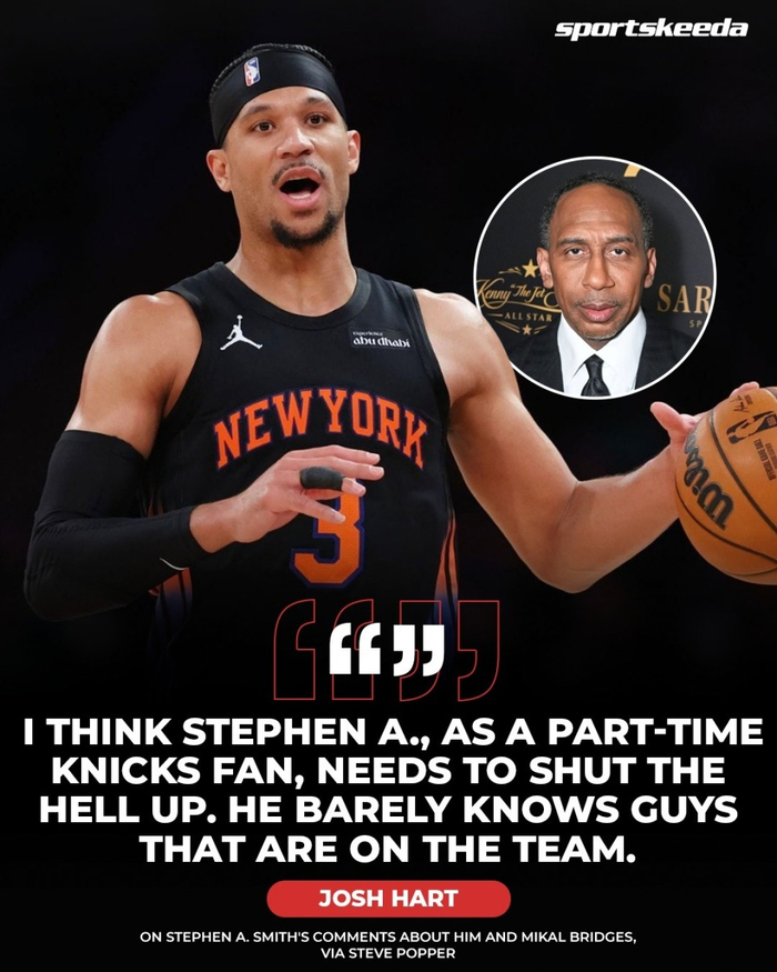 名嘴A-史密斯与尼克斯球员哈特激烈交锋 交易争