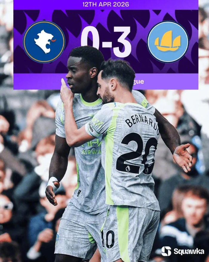 曼城四月英超豪取29胜创纪